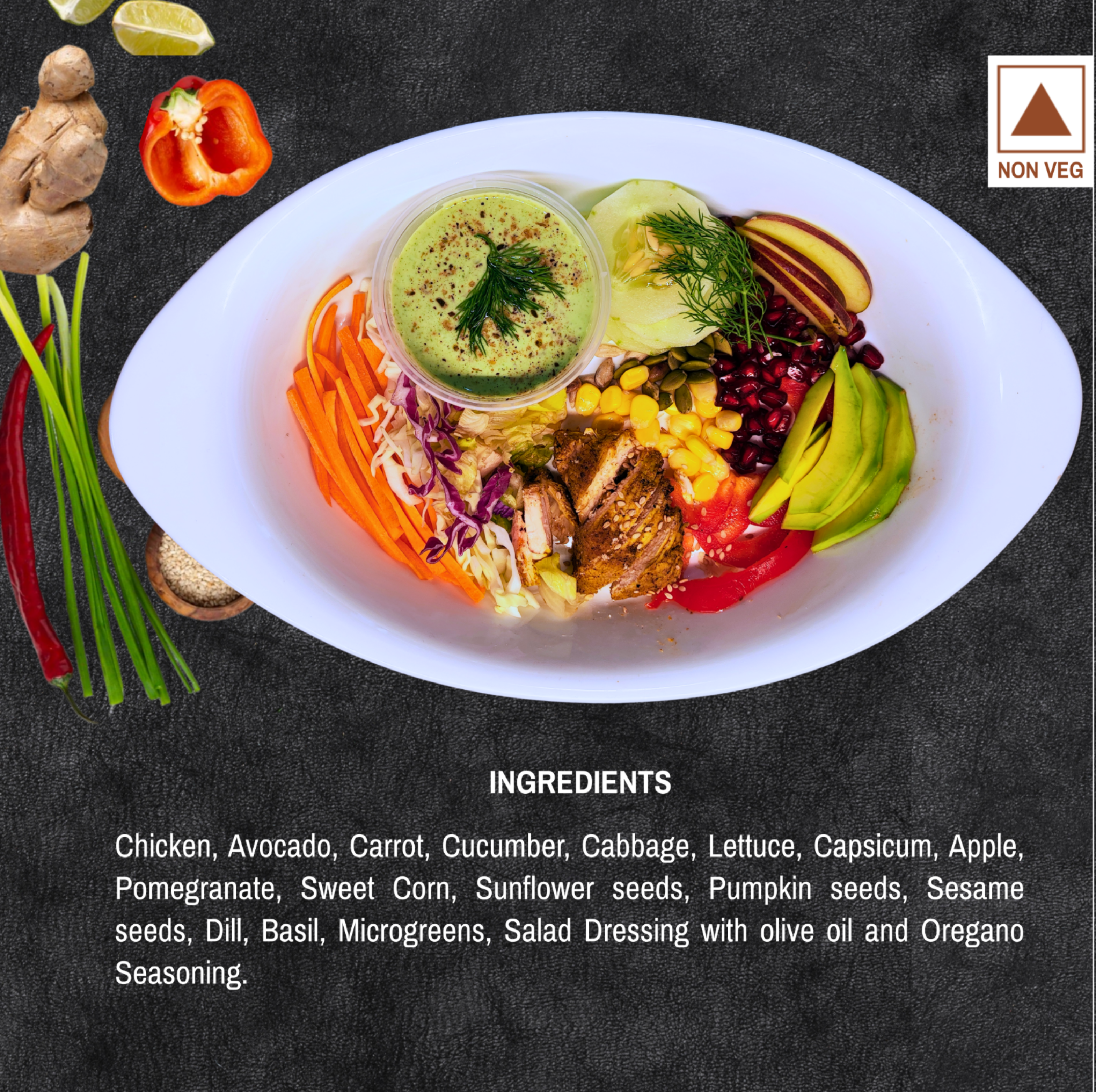 Chicken Avocado Salad