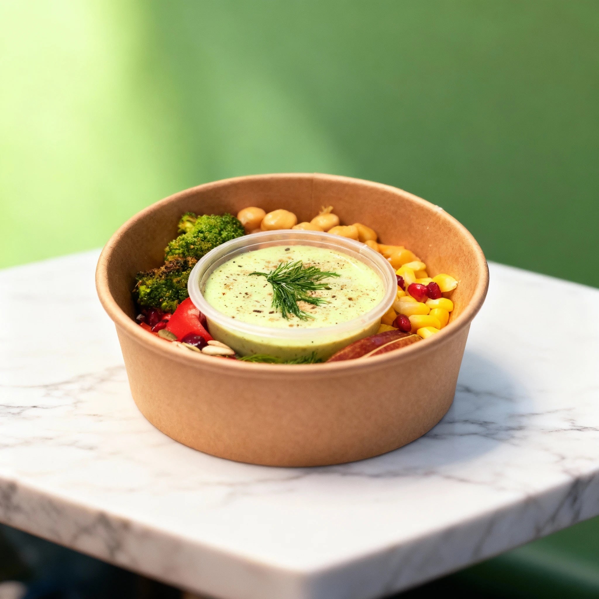 Chickpeas Broccoli Salad