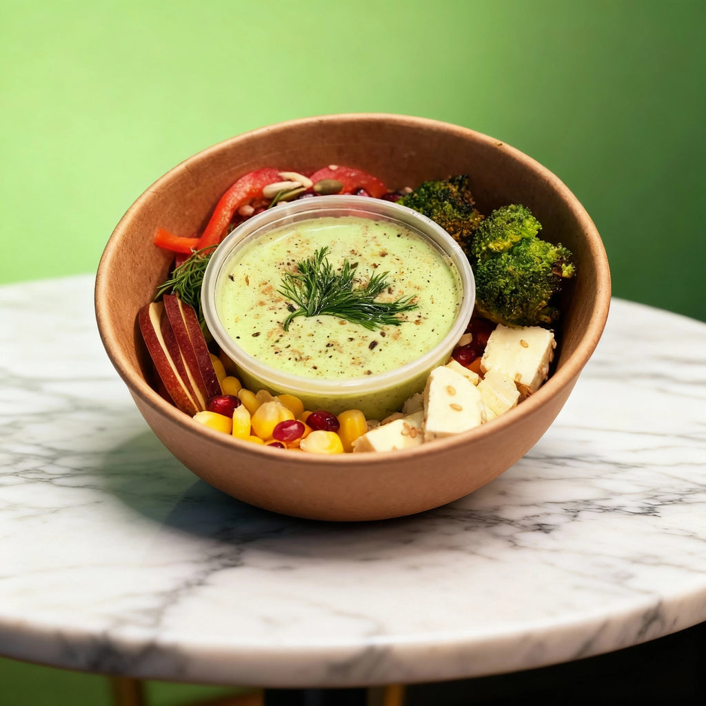 Paneer Broccoli Salad