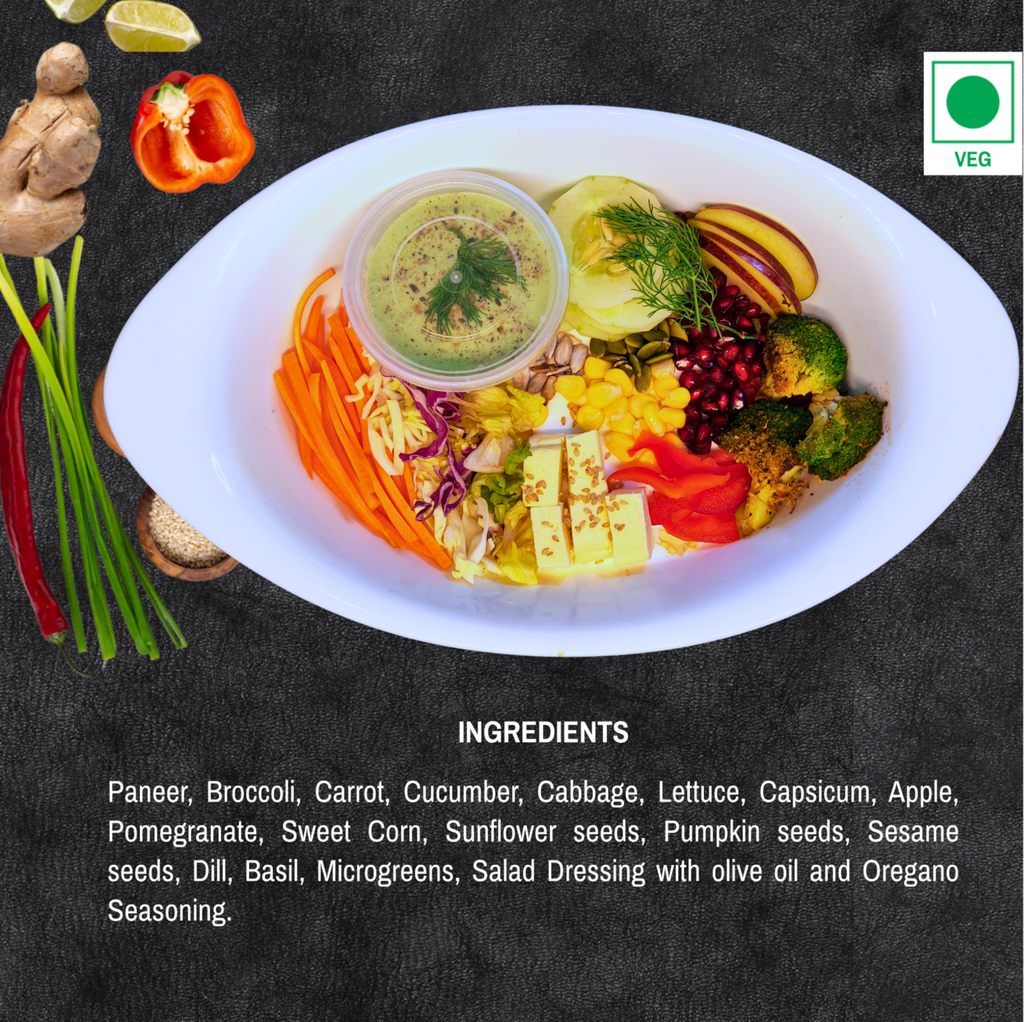 Paneer Broccoli Salad